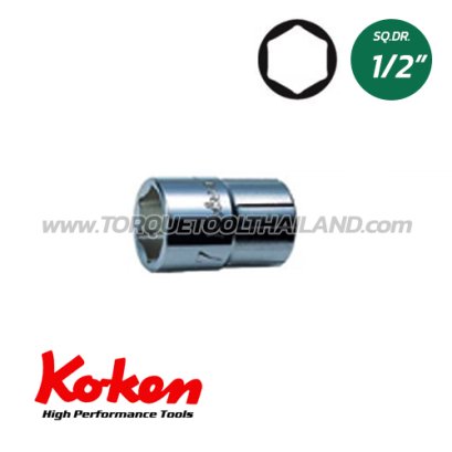 4401M ลูกบล็อก สั้น  6P (SQ.DR.1/2&quot;) Handy-Endy Sockets