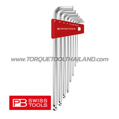 ชุดประแจหกเหลี่ยมหัวบอลยาว PB212LH-10