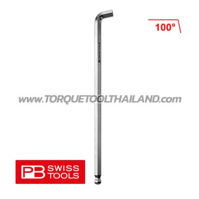 ประแจหกเหลี่ยมยาวหัวบอล คอสั้น PB2212L-10