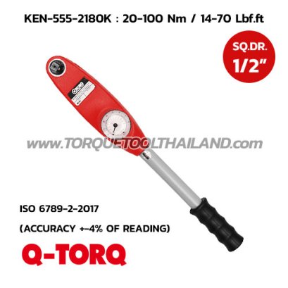 ประแจวัดแรงบิด SQ.DR.1/2 นิ้ว KEN-555-2180K