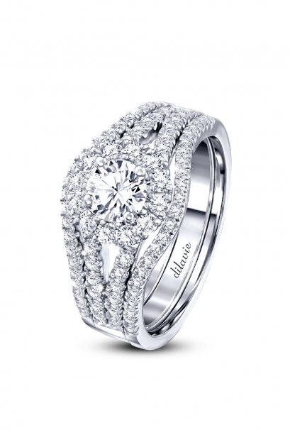 แหวนเพชรดิลาวี  เพชรน้ำ100  D Color  แหวนเพชร 3 IN 1 สวมใส่ได้ 3 แบบ ดิลาวี