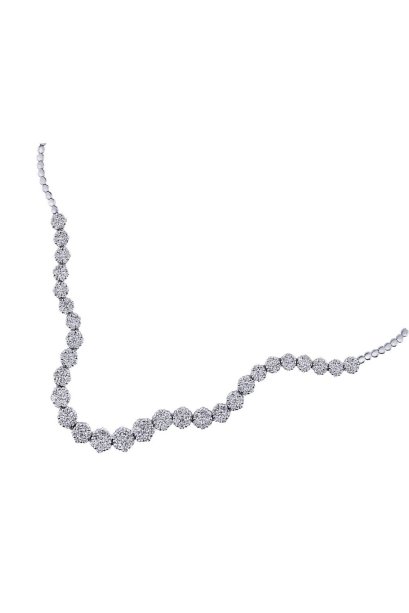 สร้อยคอเพชรจัสมินครึ่งสาย