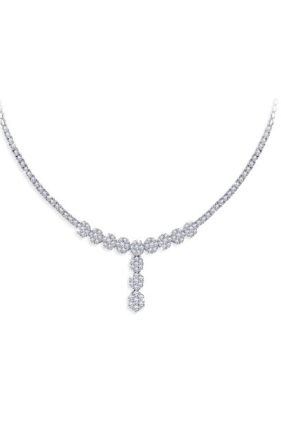 สร้อยคอเพชรห้อยจัสมิน