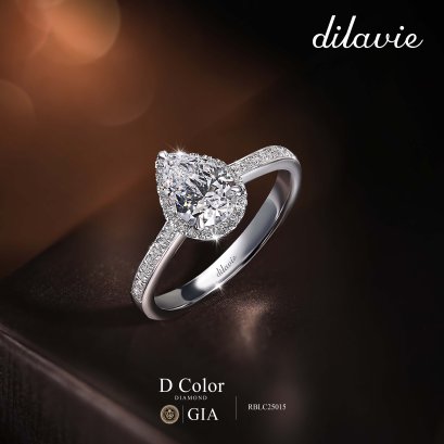 Pear Diamond เพชรน้ำ100  D Color
