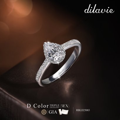 Pear Diamond เพชรน้ำ100  D Color