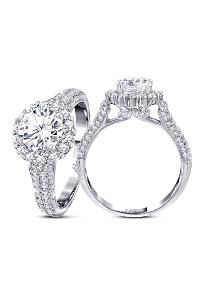 แหวนเพชรกะรัต เพชรน้ำ100  D Color