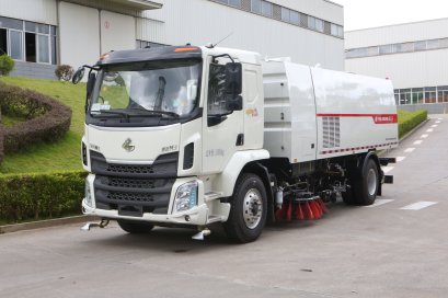 6 wheel vacuum sweeper truck