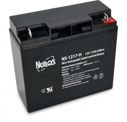 NUBOS Battery  NS-1217-H ขนาด 12V 17Ah