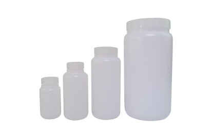Bottle wide mouth HDPE (ขวดปากกว้างเนื้อขุ่น) ยี่ห้อ LP