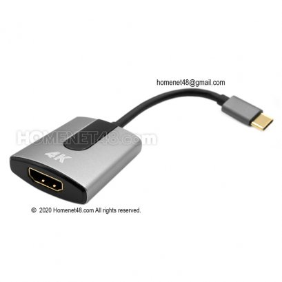 สายแปลง USB Type-C to HDMI 4K