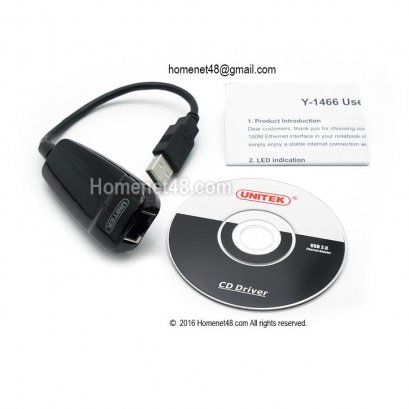USB 3.0 LAN Gigabit 10/100/1000 (Black Body) รองรับ Windows 8(copy)