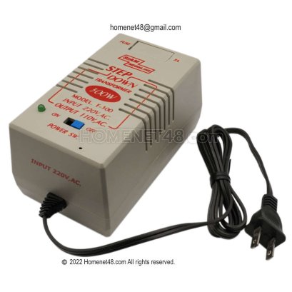 หม้อแปลง 220V เป็น 110V (F-300) สยามนีออนไลน์