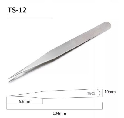 ST-12 Stainless Steel Tweezers