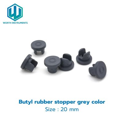 For 5, 6, 20 vial Dai. 20 mm, Chlorobutyl  Rubber Stopper