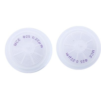 MCE Syringe Filter; Φ25mm*0.22um, 100 pcs/pack