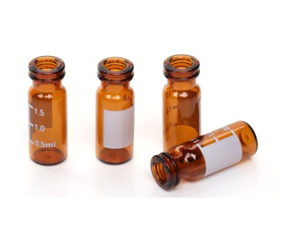 2 ml amber snap top vial with patch