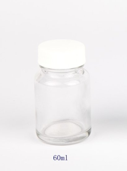 60 ml clear reagent bottle