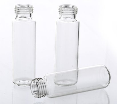 20 ml clear screw top vial