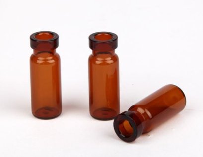 2 ml USP 1 amber crimp top vial