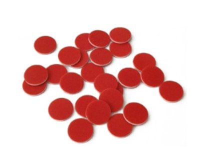 Φ8*1mm Red PTFE/White Silicone/Red PTFE Septa, 100 pcs/pack