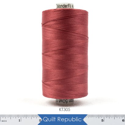Wonderfil Threads Konfetti Dark Rose