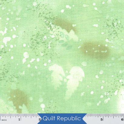 Benartex Fossil Fern Meadow Green