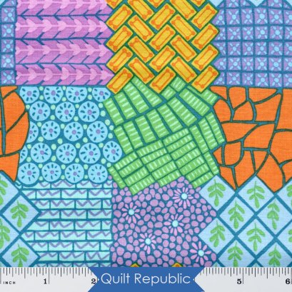 Free Spirits Fabrics Our Fair Home Walkway Juniper