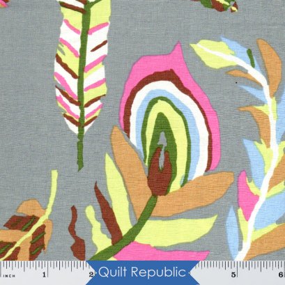 Free Spirits Fabrics Kaffe Fassete Collective Tickle Grey