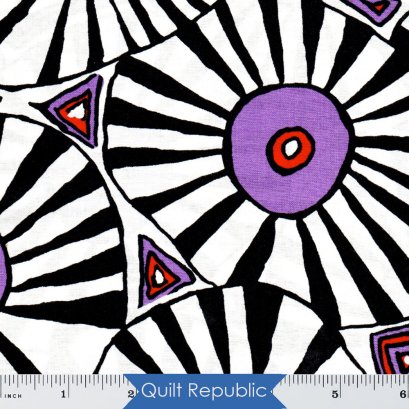 Free Spirits Fabrics Kaffe Fassete Collective Brollies White