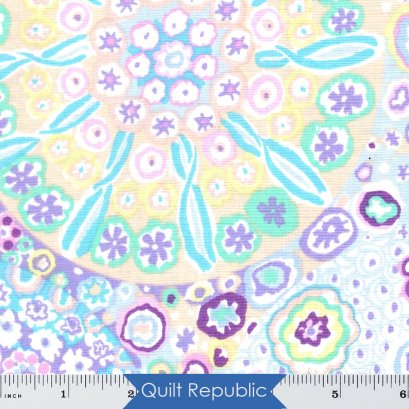 Free Spirits Fabrics Kaffe Fassete Collective Mille Fiori Lilac