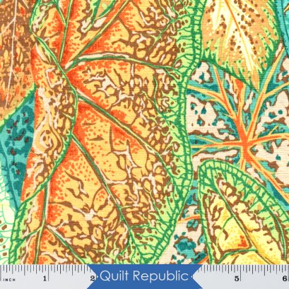 Free Spirits Fabrics Kaffe Fassete Collective Caladiums Gold