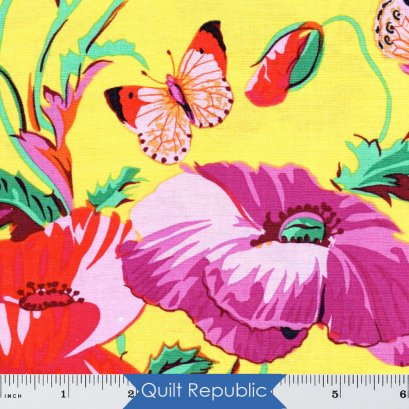 Free Spirits Fabrics Kaffe Fassete Collective Meadow Yellow