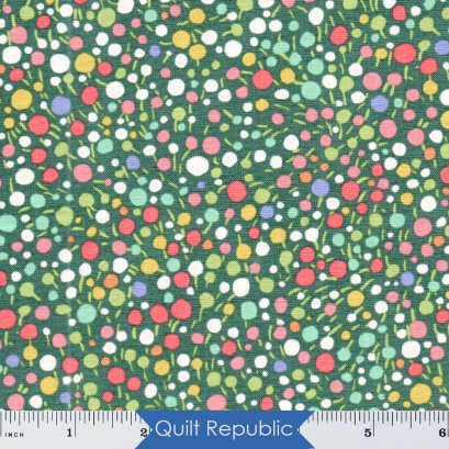 Free Spirits Fabrics Parterre Poppy Field Multi