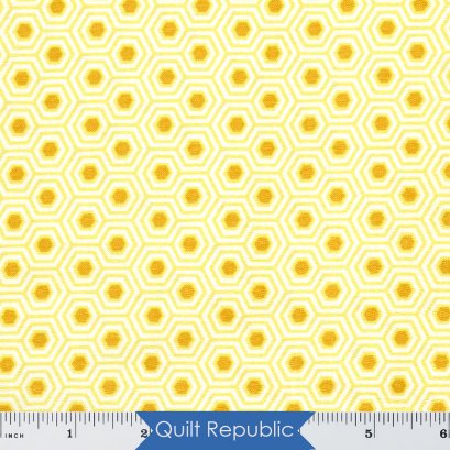 Free Spirits Fabrics True Colors  Hexy Sunshine