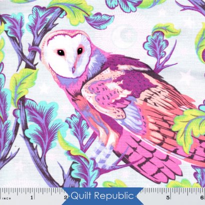 Free Spirits Fabrics Moon Garden Night Owl Dusk
