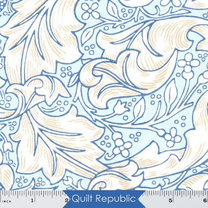 Free Spirits Fabrics The Spirit to Create Wandle Bachelors Button Blue