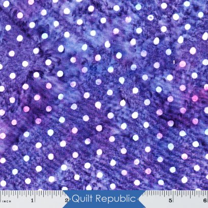 Hoffman Batiks Spring Breeze  Violet