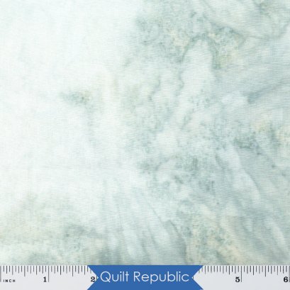 Hofman Bali Batiks Spearmint Aquarius Waves