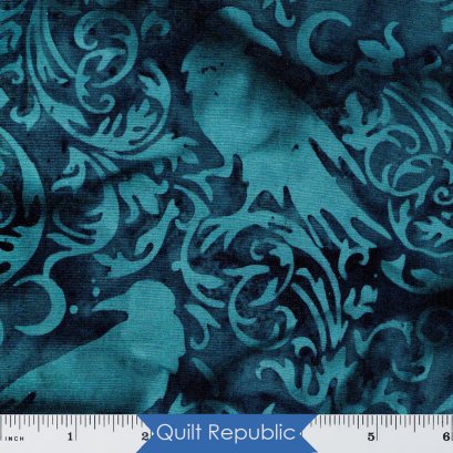 Island Batik Pumpkin Spice Raven Foulard Ravine