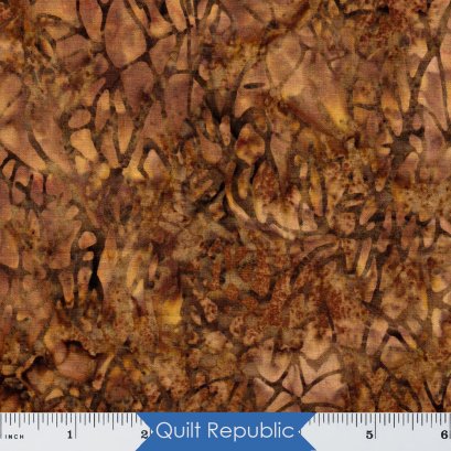 Island Batik Large Netting Fan