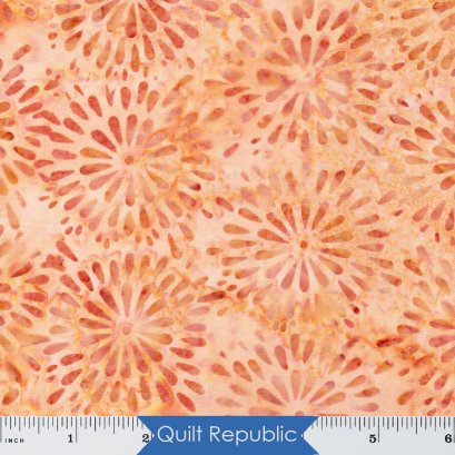 Island Batik Round Petal Flo