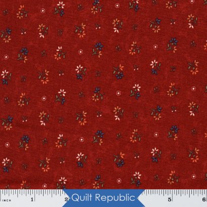 Moda Fabrics  Hope Blooms Red
