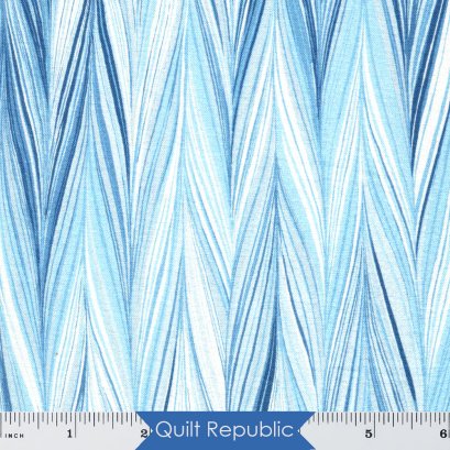 Northcott  The Art of Marbling Marbling 4 Artful Indigo