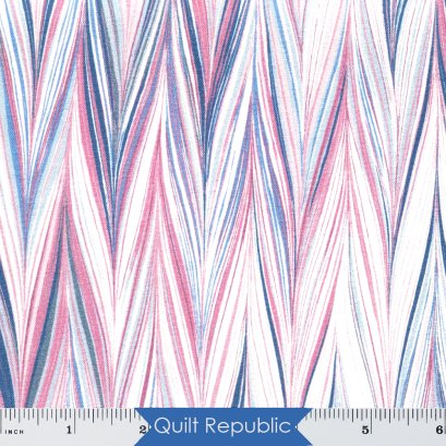 Northcott  The Art of Marbling Marbling 4 Blueberry Swirl