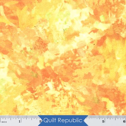 Northcott September Morning Brush Stroke Yellow