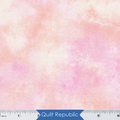 Blank Quiting Fabric Loca Linda 2 Tie Die Sherbet