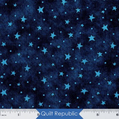 Henry Glass Fabrics Starry Basics Navy