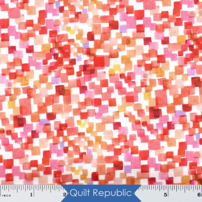 In The Beginning Fabrics Sew Spring! Garden Pavers Red