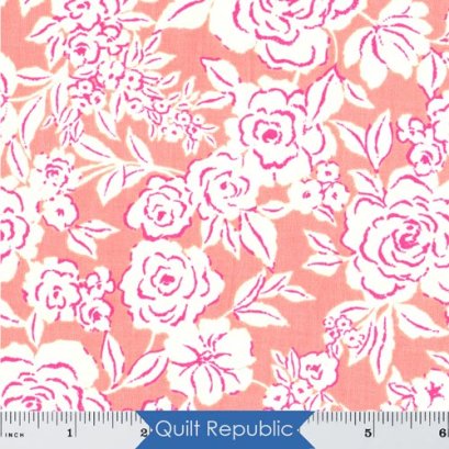 Ink and Arrow Zola Etched Floral Coral