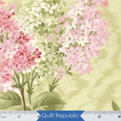 Maywood Studio Sensibility Lilacs on Moire Green